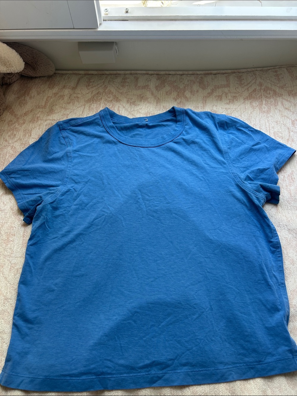 lululemon athletica Short Sleeve Crewneck Tee in Bright Blue